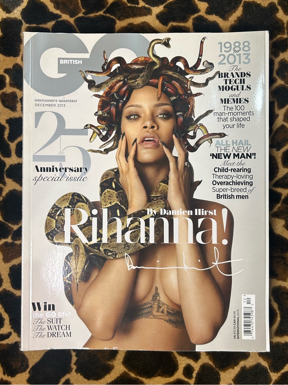 British GQ Rihanna Cover 25th Anniversary special edition – Dec. 2013